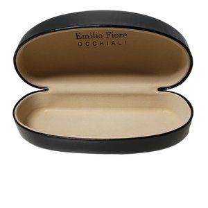 Y2K Emilio Fiore black sunglass / eyeglass case